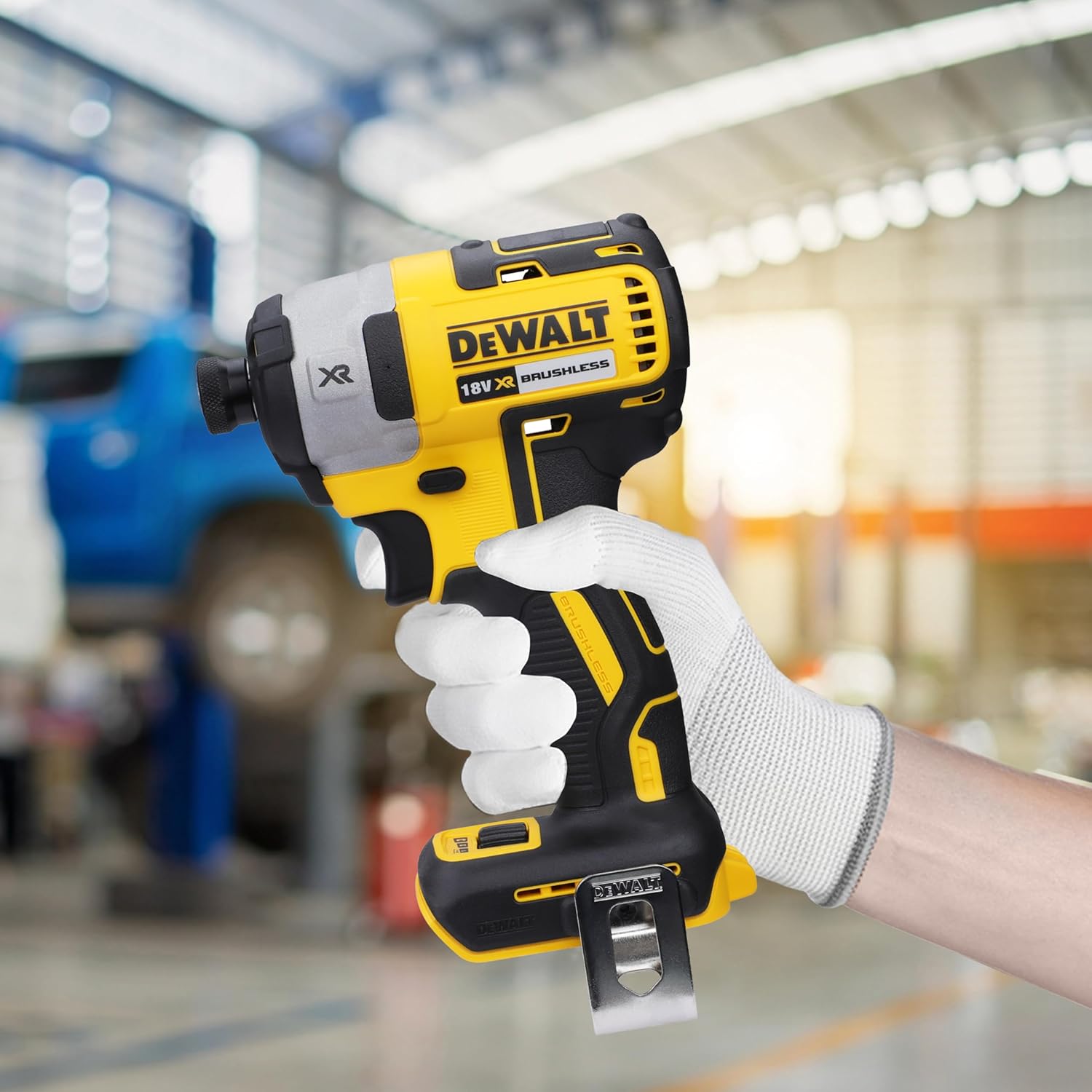 DEWALT Zakrętarka udarowa bezszczotkowa akumulatorowa 18V XR - obrazek 3