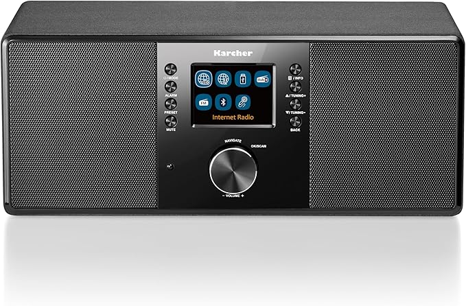 Karcher DAB 7000i radio internetowe DAB+ FM WiFi Bluetooth kolorowy wyświetlacz USB AUX 14 W - obrazek 5