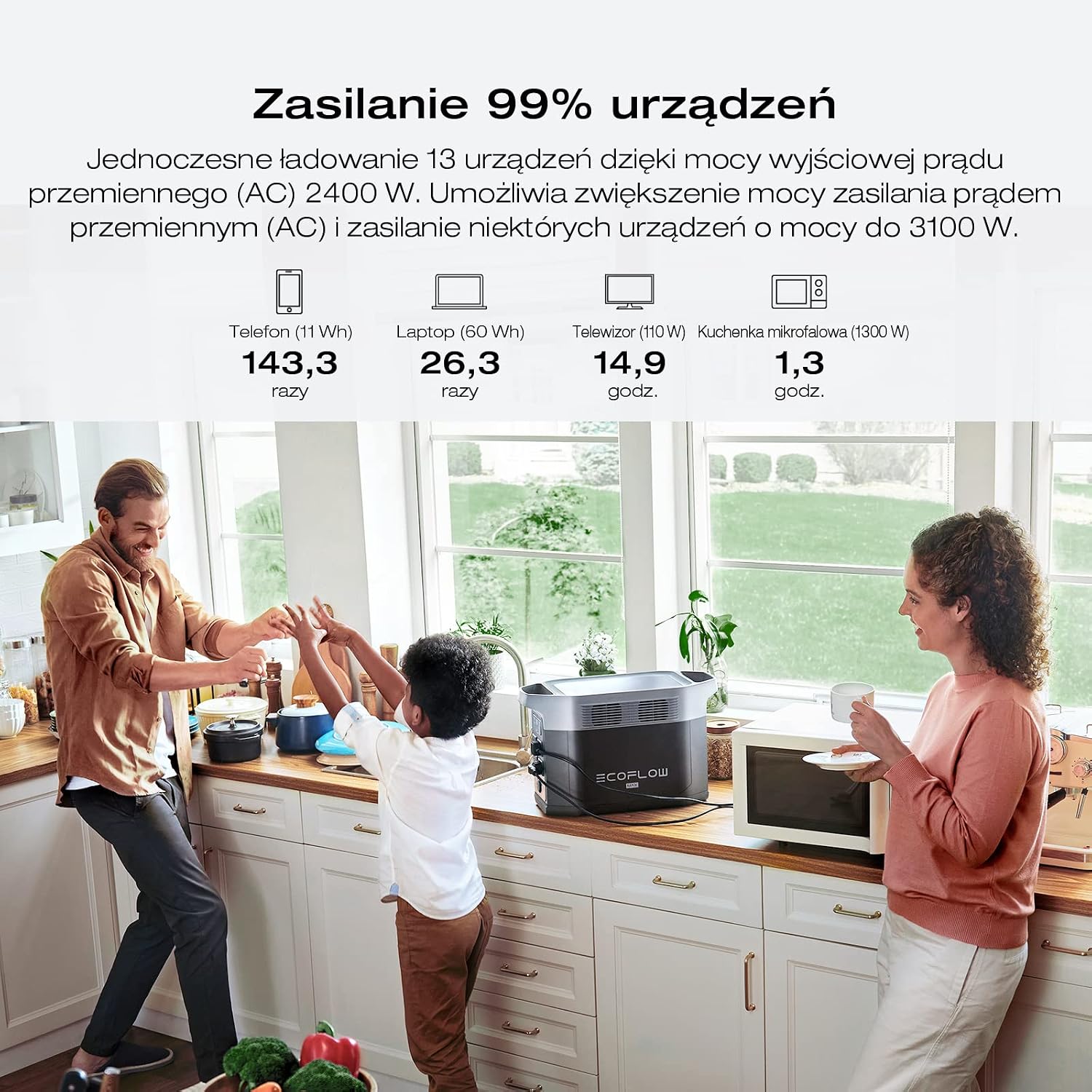 Przenośna stacja zasilania EcoFlow DELTA 2 Max z możliwością - obrazek 7