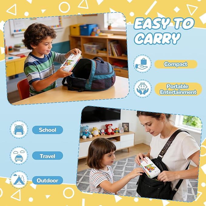 Cossy Montessori Mini Klocki Magnetyczne - obrazek 5