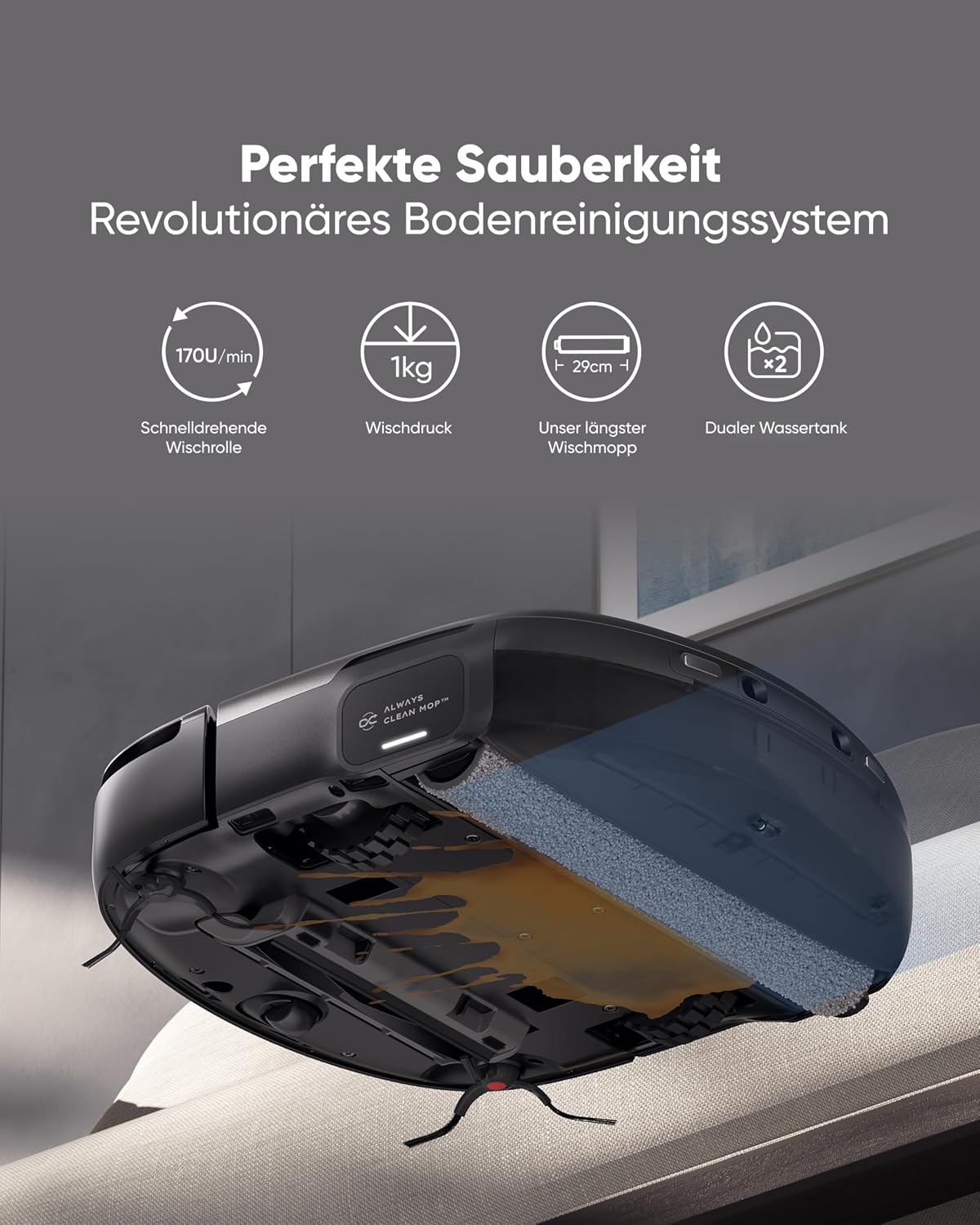 eufy Robot ssąco-mopujący S1 Pro HydroJet - obrazek 5