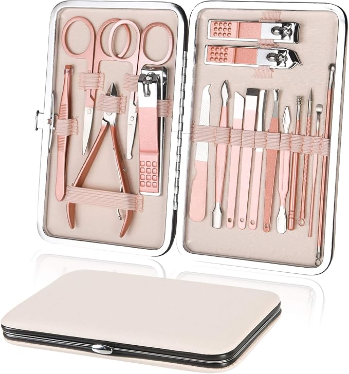 URAQT Obcinaczki do paznokci zestaw do manicure