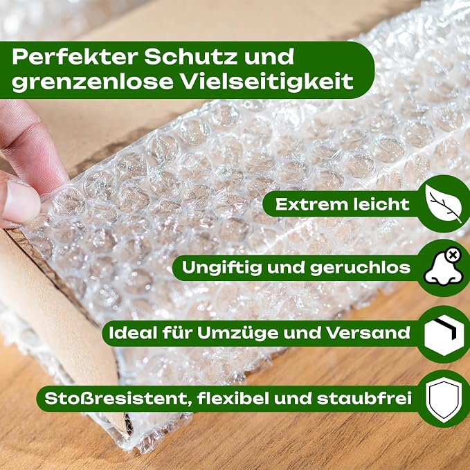 POSH Folia bąbelkowa 100 m x 50 cm szerokości folia bąbelkowa - obrazek 3