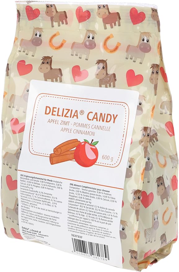 Delizia Cukierkowe jabłko cynamon 600