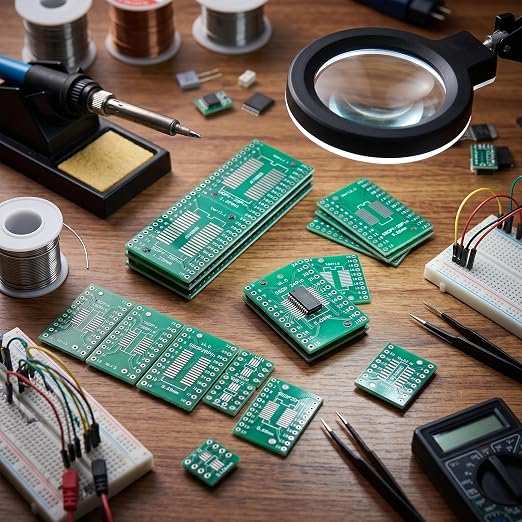 35 Sztuk PCB Prototypowa Płytka Adapter Konwerter SMT na DIP DIY - obrazek 4