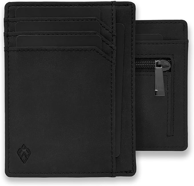 AKIELO Portfel etui na karty blokujące RFID