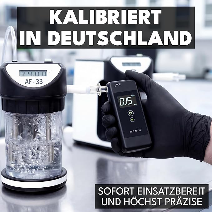 Alkomat ACE AF-33 - alkomat nr 1 według AUTO BILD (porównanie 2023) - policyjny tester alkoholu - obrazek 5
