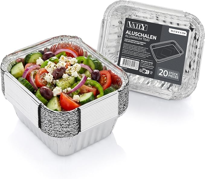 Vaily Aluminiowe tacki ociekowe