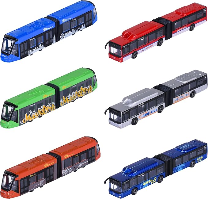Majorette MAN City Bus lub Avenio Tram - obrazek 3