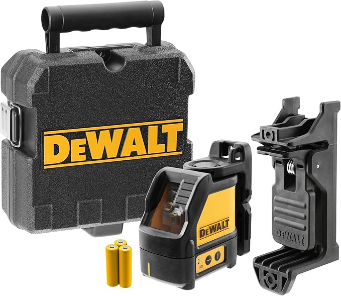 Dewalt Laser Krzyżowy, Wielokolorowy, 24.5 cm x 23.5 cm x 11.2 cm