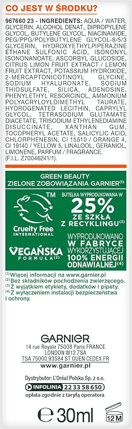 Garnier Vitamin C Serum na Przebarwienia z Witaminą - obrazek 2