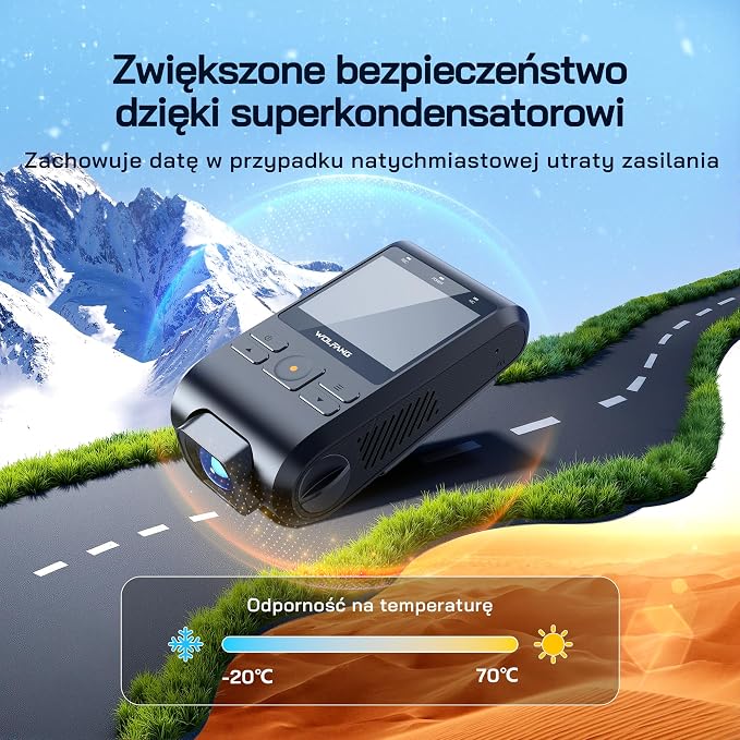 Kamera samochodowa WOLFANG 2.5K kamera samochodowa Wi-Fi - obrazek 6