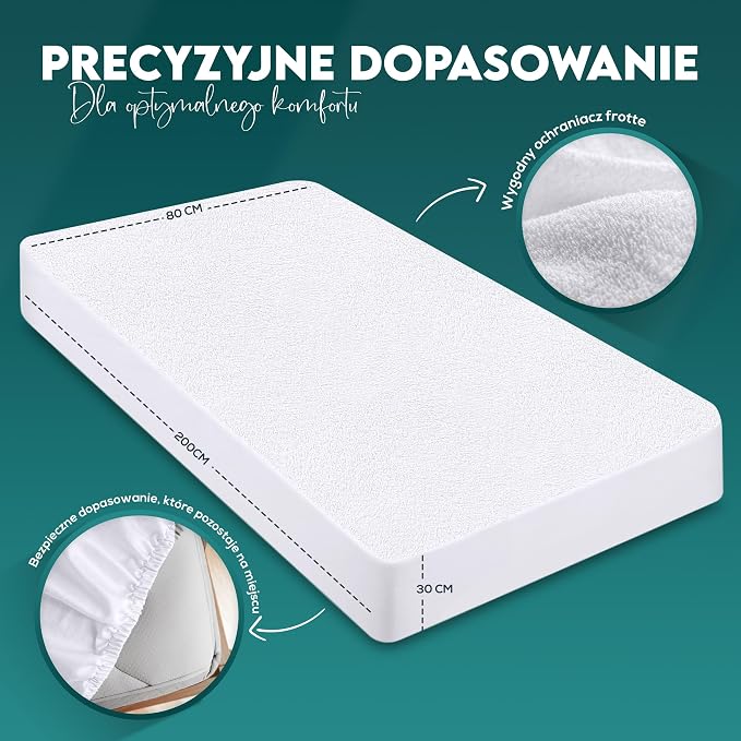 Utopia Bedding Ochraniacz na materac Wodoodporny - obrazek 3