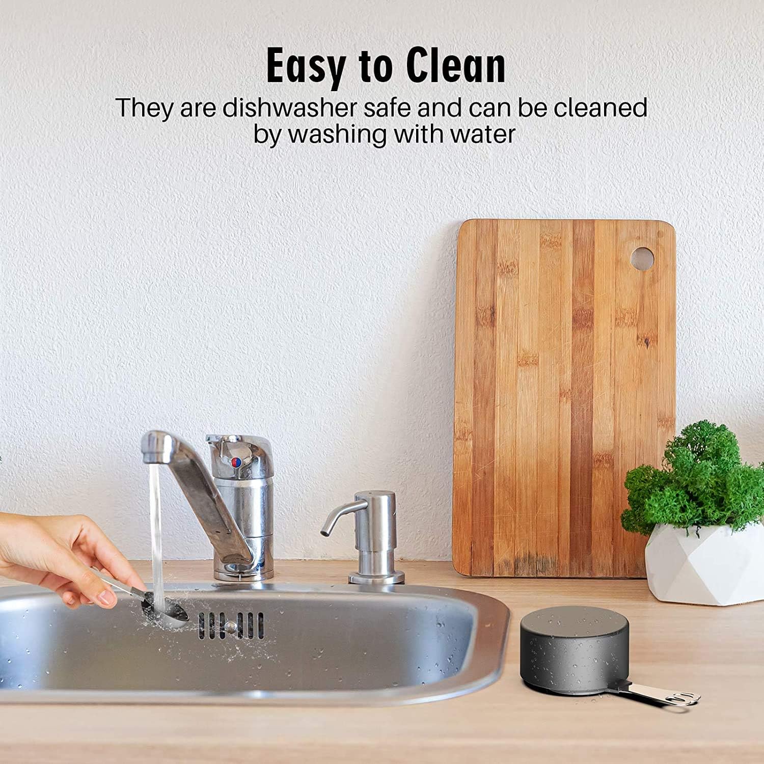 Renohef 8-częściowy zestaw plastikowe miarki i łyżki z uchwytem - obrazek 7