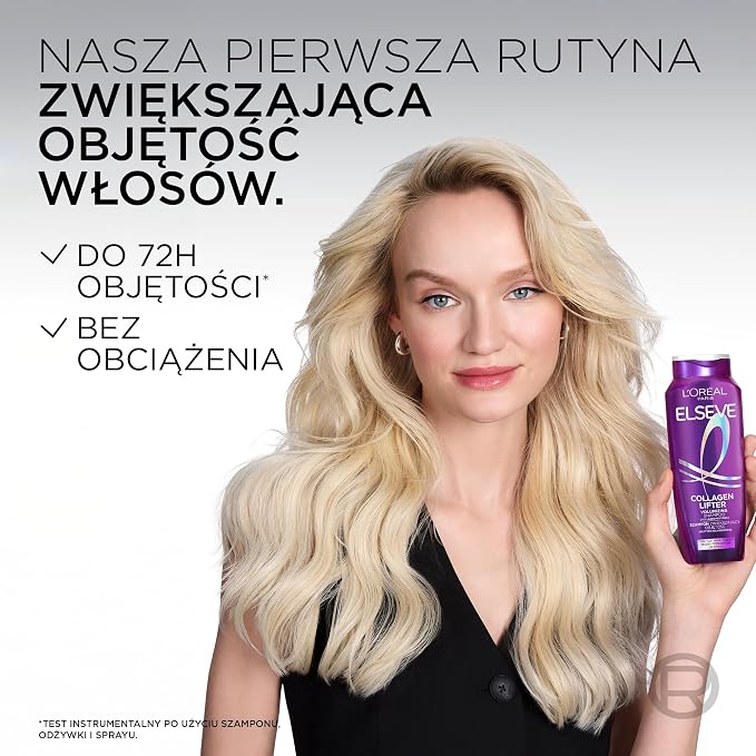 L'Oreal Paris Elseve Collagen Lifter Szampon zwiększający objętość - obrazek 3