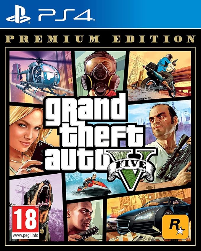 Grand Theft Auto V Premium Ed. Ps4 -