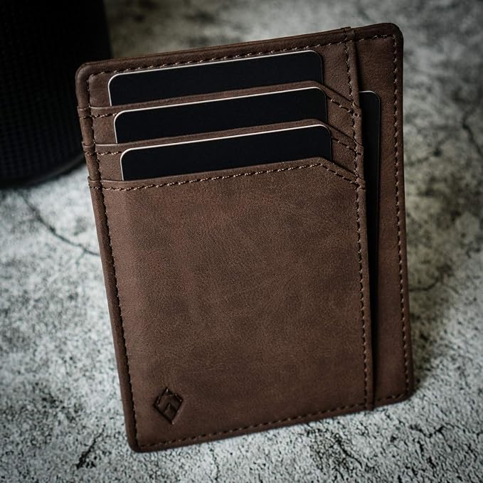 AKIELO Portfel etui na karty blokujące RFID - obrazek 5