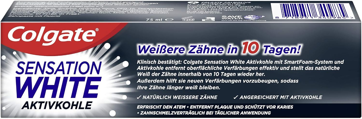 Colgate 61004077 Pasta do Zębów z Węglem Aktywnym - obrazek 4