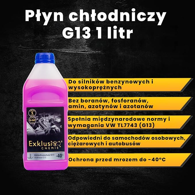Exklusiv Chemie® Płyn do chłodnic G13 5 lat - obrazek 6