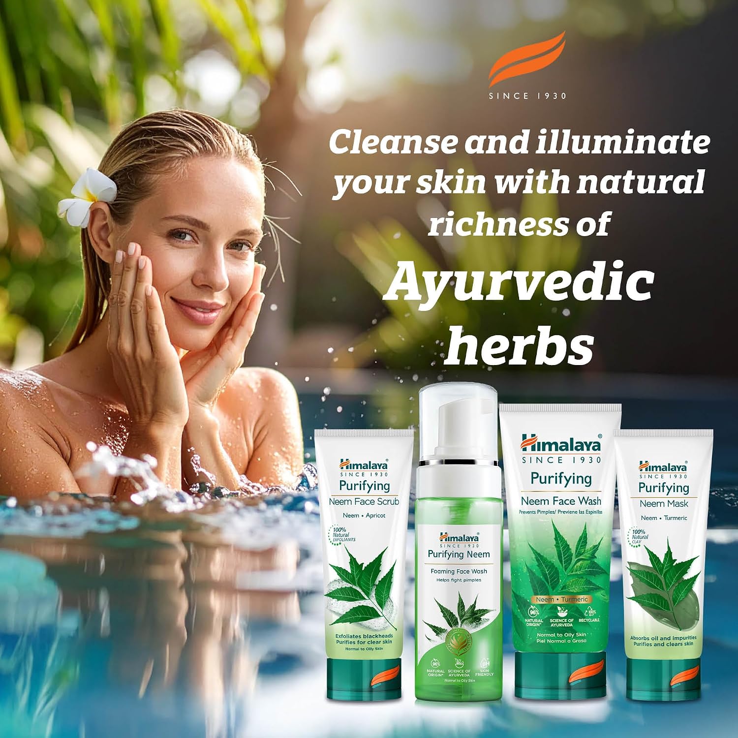 Himalaya Purifying Neem Face Wash with Neem & - obrazek 7