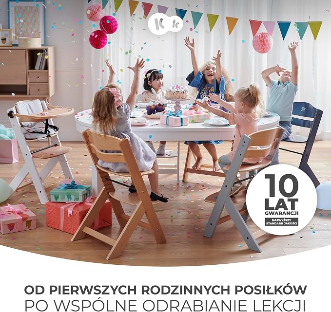 Kinderkraft Krzesełko do karmienia ENOCK 3w1 - obrazek 4