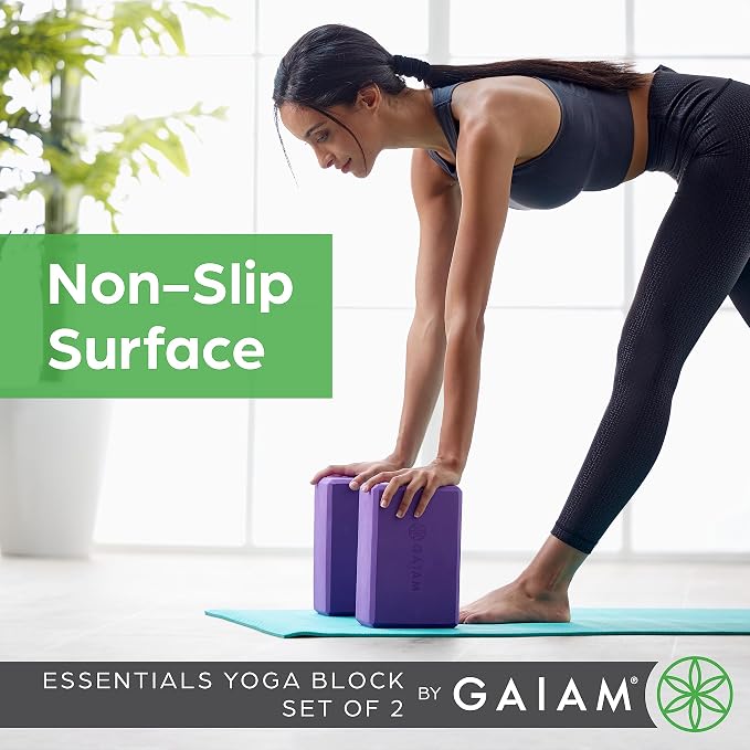 Gaiam Essentials blok do jogi wspierająca pianka EVA - obrazek 4