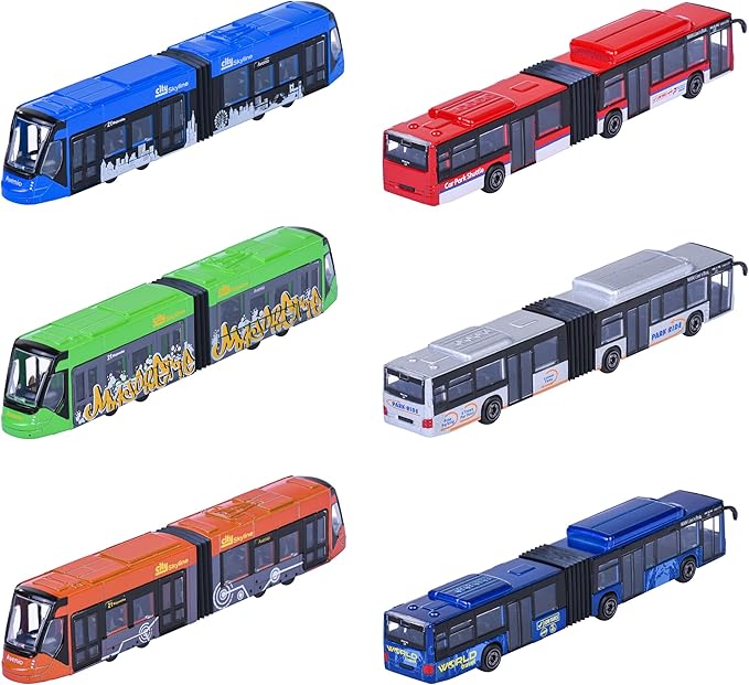 Majorette MAN City Bus lub Avenio Tram - obrazek 5