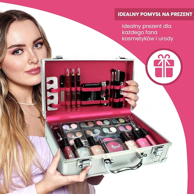 LOVE URBAN BEAUTY Wegańskie Olśniewające etui do makijażu - obrazek 5