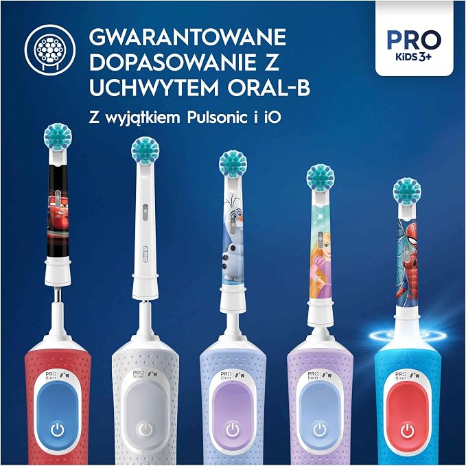 Oral-B Pro Kids 3+ Frozen wymienne końcówki do elektrycznej - obrazek 4