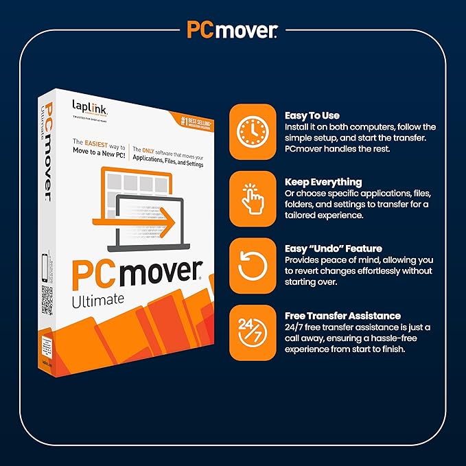Laplink Software PCmover Ultimate 11 – 1 zastosowanie z kablem SuperSpeed USB 3.0 - obrazek 2