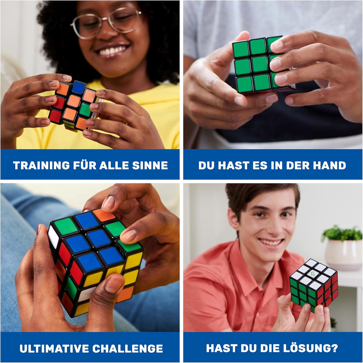 RUBIK'S CUBE 3X3 Kolorowa gra puzzli Rubik's 3X3 - obrazek 7