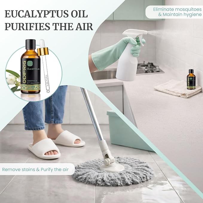 Olejek Eukaliptusowy 100 ml Naturalny olejek eteryczny - obrazek 4