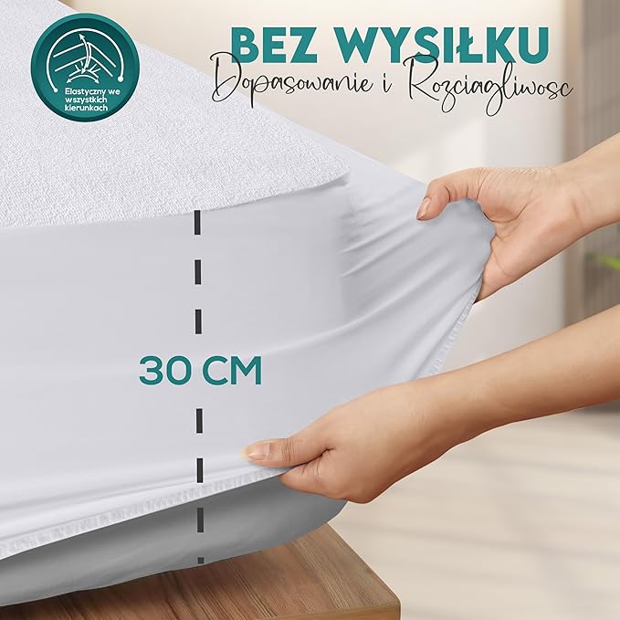 Utopia Bedding Ochraniacz na materac Wodoodporny - obrazek 5