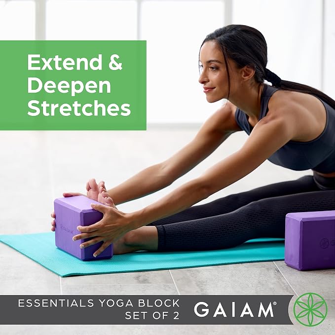 Gaiam Essentials blok do jogi wspierająca pianka EVA - obrazek 6
