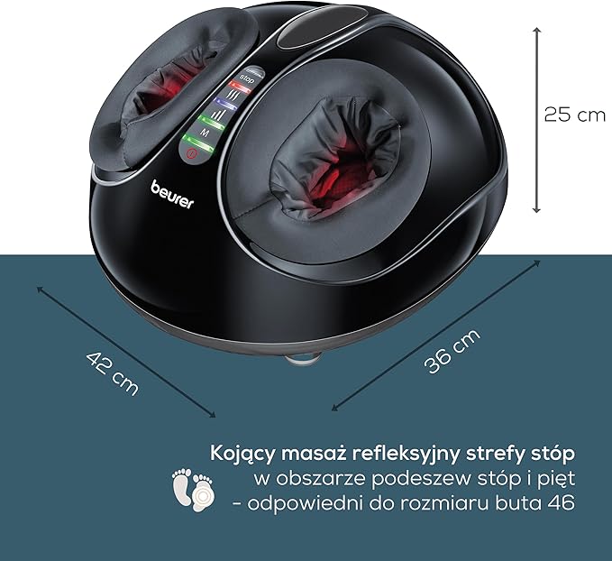 Beurer FM 90 Masażer do stóp z funkcją kompresji powietrza - obrazek 4