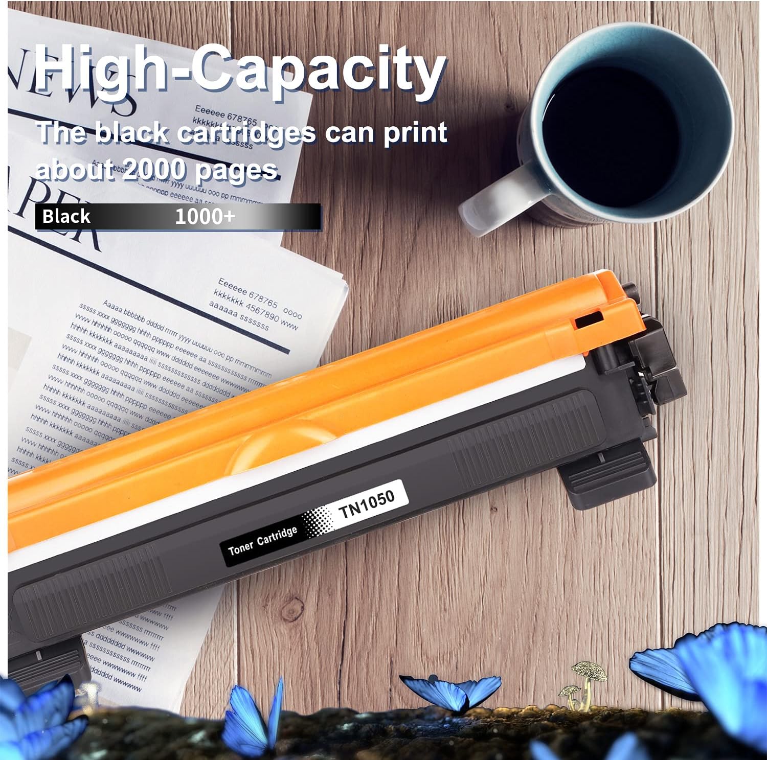 LOSMANN 2x czarny toner kompatybilny z Brother TN1050 TN-1050 do Brother HL-1201 1112E 1210W 1211W 1212W MFC-1810 1810E 1815 1910W 1911NW DCP-1510 1510E 1512 155 12A 15 12E 1601 1610W 1612 1612 W - obrazek 4