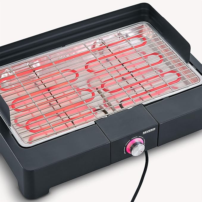 Severin Grill Elektryczny Czarny - obrazek 4