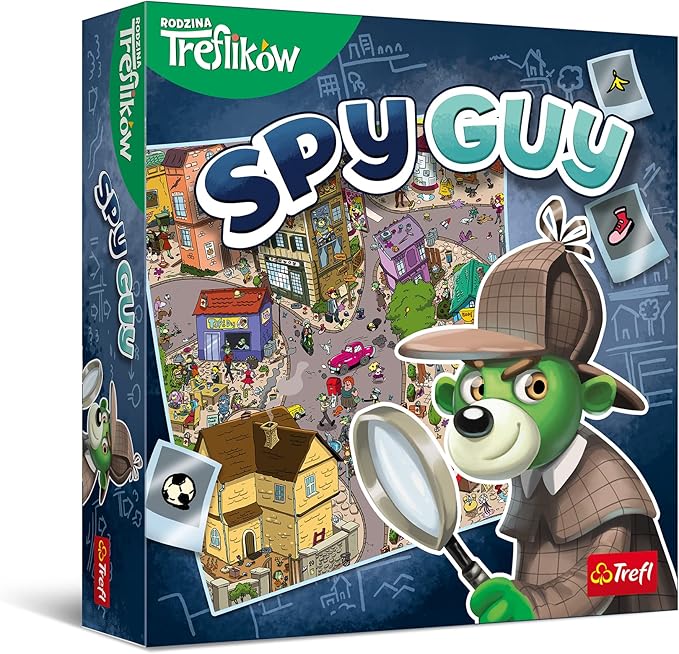 Trefl Gra Spy Guy Szukaj Dowodów i Złap Przestępcę