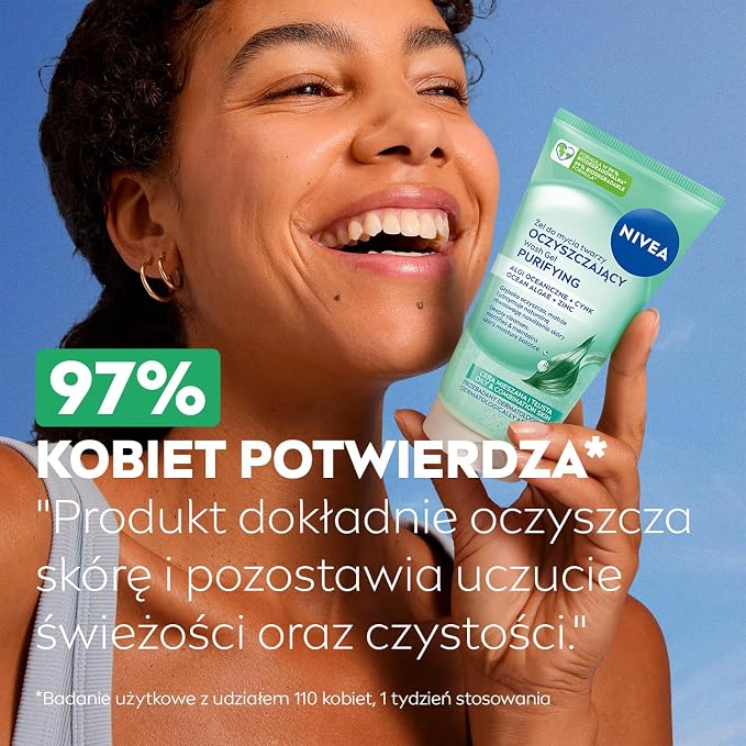 NIVEA Oczyszczający żel do mycia twarzy z Algami oceanicznymi - obrazek 6