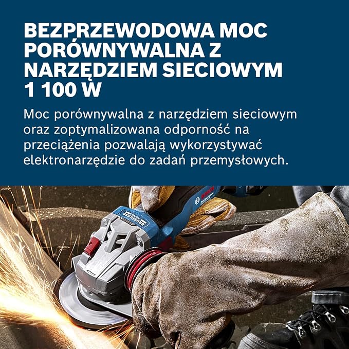 Bosch Professional 18 V firmy Bosch: akumulatorowa szlifierka kątowa - obrazek 5