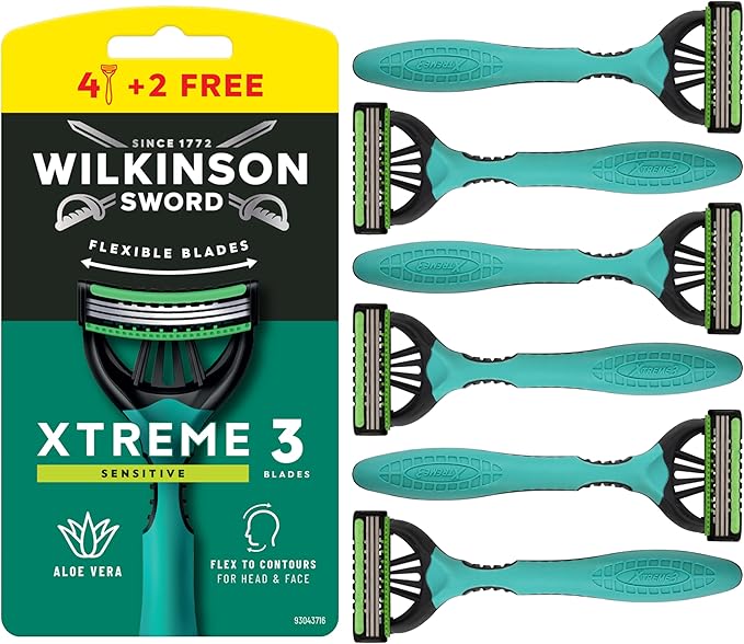 Wilkinson Sword Xtreme 3 Sensitive jednorazowa maszynka do golenia