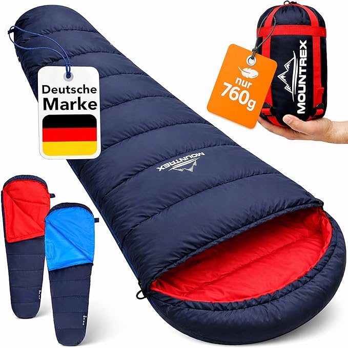 MOUNTREX Śpiwór zimowy i letni