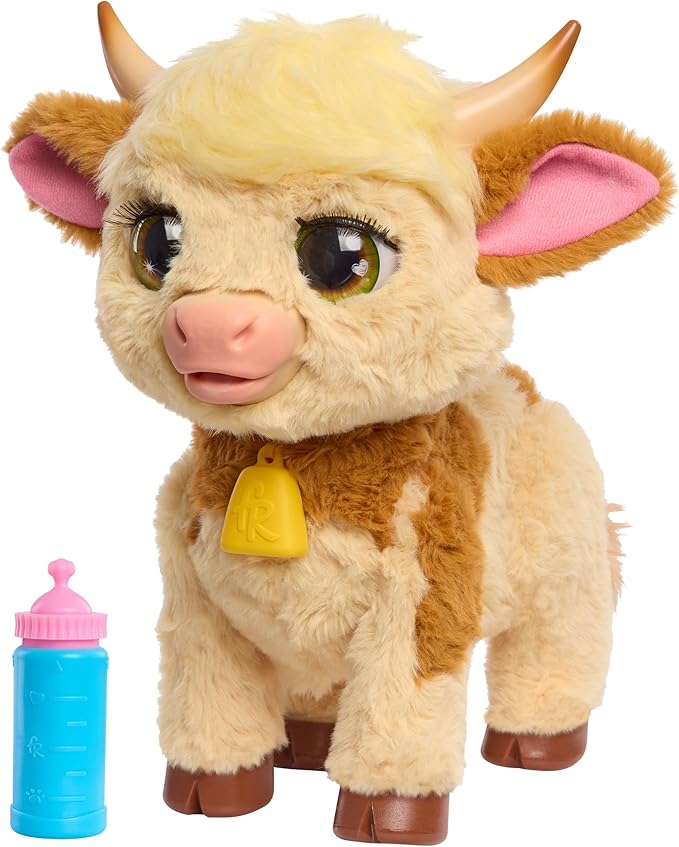 furReal Maggie the Feed &amp Follow Cow