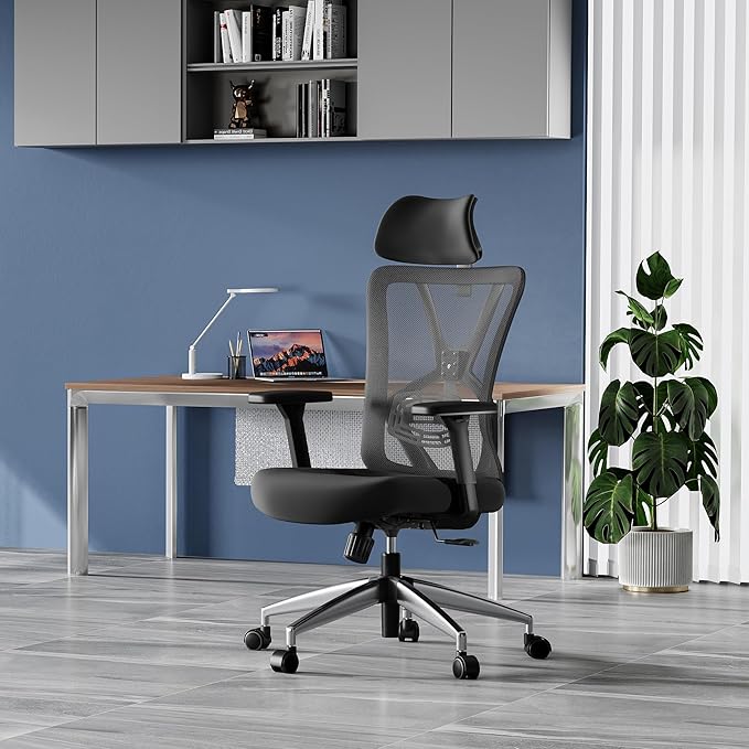 Ergonomiczne krzesło biurowe Ticova - obrazek 2