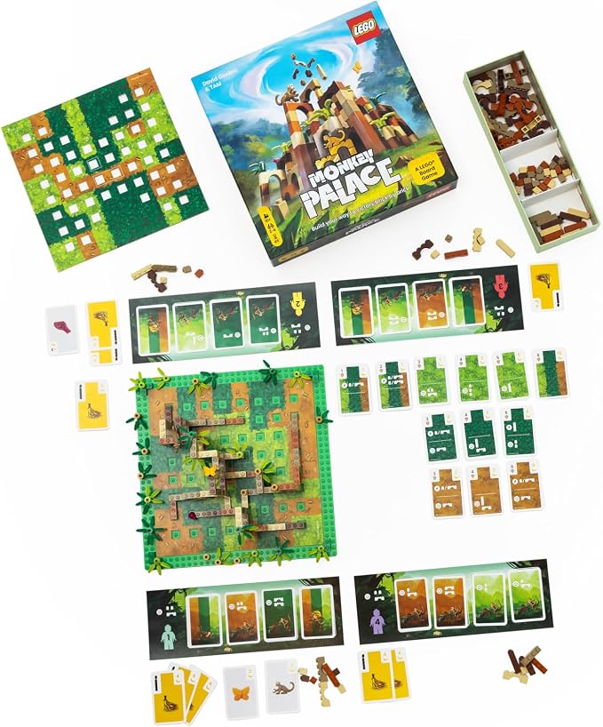 Dotted Games Monkey Palace Gra planszowa LEGO: Zbuduj drogę - obrazek 6
