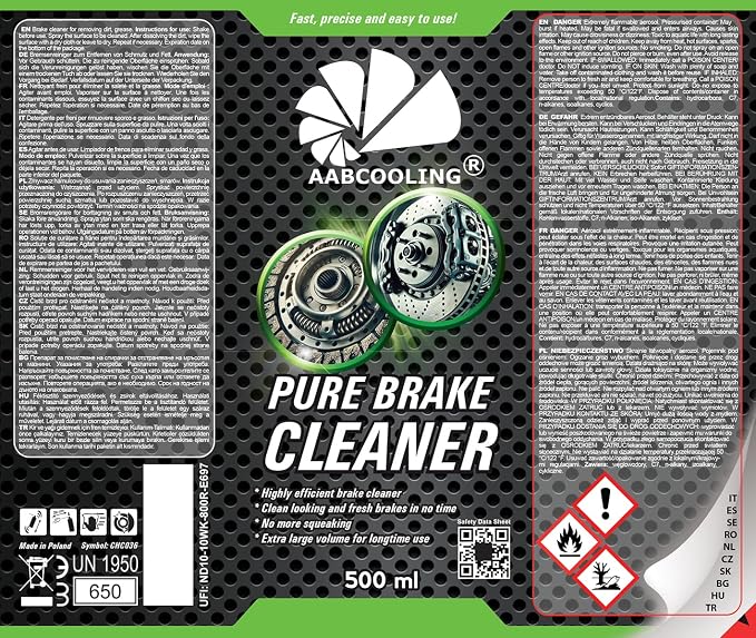 AABCOOLING Środek do czyszczenia silników w sprayu 500 ml - obrazek 6