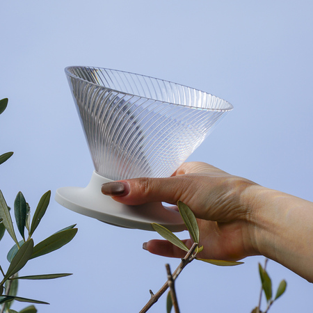 Hario - tritanowy drip NEO V60-02 - transparentny - obrazek 5