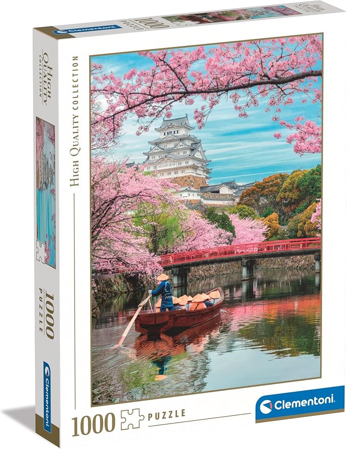 Clementoni Collection-Himeji Castle in Spring-1000 Piece-Puzzle
