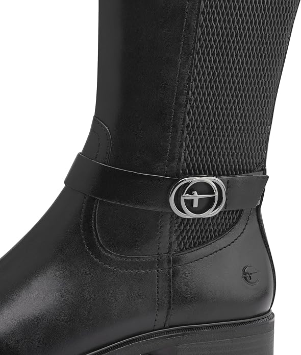 Infinity Leather Wysokie do kolan - obrazek 3