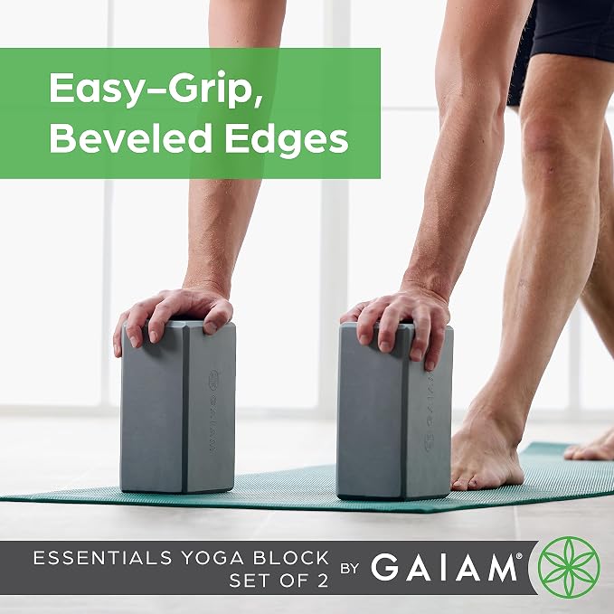 Gaiam Essentials blok do jogi wspierająca pianka EVA - obrazek 5